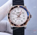 Replica Breitling Colt Automatic 41 mm Watches Sapphire Glass 2-Tone Rose Gold